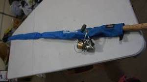 lot 93 image: Fenwick HMG Spinning Rod & Shimano Stradic MgFA Spinning Reel