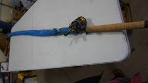 lot 94 image: Berkley Tactix Muskie IM7 Rod & Abu Garcia Ambassadeur Reel