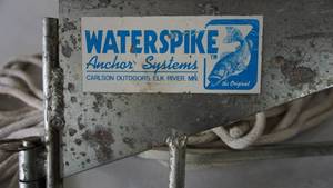 lot 185 image: Panther WaterSpike Anchor Systems Anchor