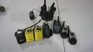 lot 172 image: Two Way Radios - Midland GXT 300 with Charging Base, Cobra Micro Talk 3 and Audiovox