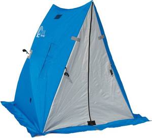 lot 63 image: Clam Twin Hub I Ice Shelter