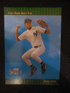 lot 19 image: 1993 Score Select Derek Jeter Rookie Card #360 LK