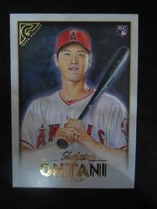 lot 25 image: 2018 Topps Gallery Shohei Ohtani Rookie Card #116