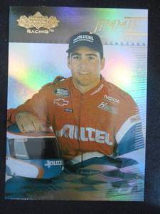 lot 65 image: 2000 Upper Deck Jimmie Johnson Rookie Card #38