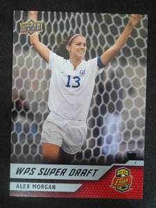 lot 66 image: 2011 Upper Deck Alex Morgan Rookie Card #198