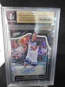 lot 69 image: 2020-21 Panini Player Of The Day Autograph Jarrett Culver Only 35 Made