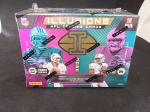 lot 72 image: 2020 Panini Illusions Blaster Box, New with Sealed Packs.
