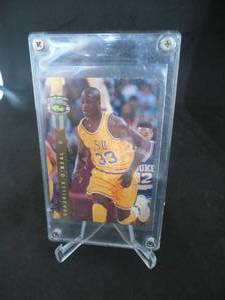 lot 75 image: 1992 Classic 4 Sport Shaquille ONeal Rookie Card Gold 1 of 46,000