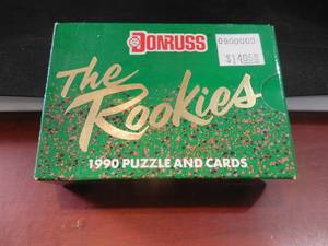 lot 80 image: 1990 Donruss The Rookies Baseball Set - Sealed Set