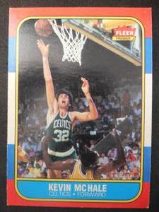 lot 99 image: 1986-87 Fleer Kevin Mchale Card #73