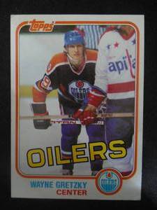 lot 106 image: 1981 Topps Wayne Gretzky Card #16