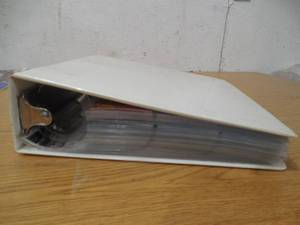 lot 131 image: 3 Ring Binder Full of Basketball Sports Cards in Pages