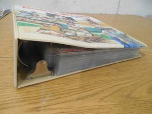 lot 132 image: 3 Ring Binder Full of Assorted Sports Cards