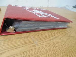 lot 137 image: 3 Ring Binder Full of Assorted Basketball Sports Cards IN Pages