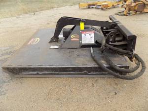 lot 4 image: 60 Quick Attach Skid Loader Brush Mower