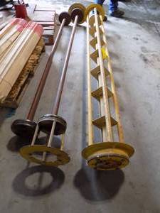 lot 9 image: 96 Broom Core Axles