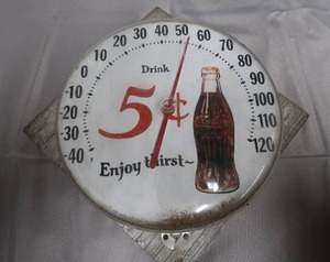 lot 16 image: COCA COLA THERMOMETER