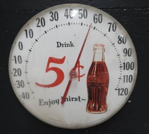 lot 39 image: ANTIQUE THERMOMETER