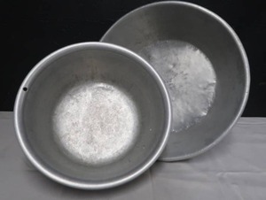 lot 41 image: METAL BOWLS