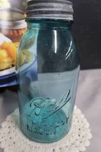 lot 54 image: PRESERVE BOOK AND MASON JAR