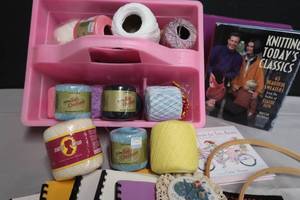 lot 71 image: ROLLS OF KNIT-CRO-SHEEN, PATTERNS, AND LOTS MORE
