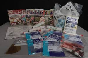 lot 74 image: QUILTING TEMPLATES