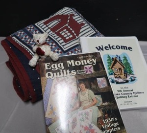 lot 79 image: QUILT AND GOODIES