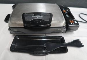 lot 95 image: GE CONTACT INDOOR GRILL STAINLESS