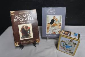 lot 114 image: NORMAN ROCKWELL  FREEDOM FROM WANT