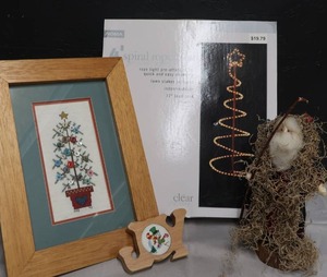 lot 246 image: 4 SPIRAL ROPE TREE
