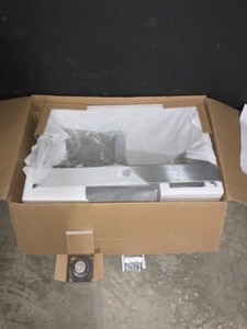 AKDY HANDMADE DROP-IN-STAINLESS STEEL 30 IN. x 18 IN. SINGLE BOWL KITCHEN SINK WITH DRYING RACK NOT USED SEE PICS