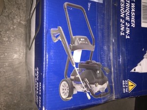 AR BLUE CLEAN 2200 PSI 1.2 GPM INDUCTION ELECTRIC PRESSURE WASHER. SEE PICTURES