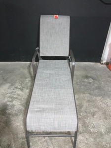 STYLEWELL MIX AND MATCH SING OUTDOOR PATIO CHAISE LOUNGE IN RIVERBED TAUPE. SEE PHOTOS