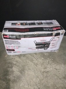 DYNA-GLO DELUX 180K OR 220K BTU KEROSENE FORCED AIR HEATER. SEE PICTURES