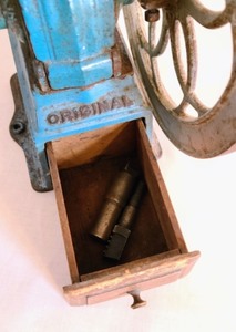 lot 109 image: Antique Metal Coffee Grinder