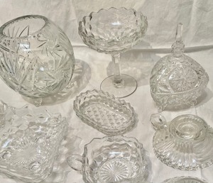 lot 200 image: Vintage Glassware including Fostoria