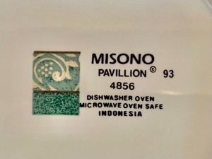 lot 208 image: Misono Pavillion Dinnerware