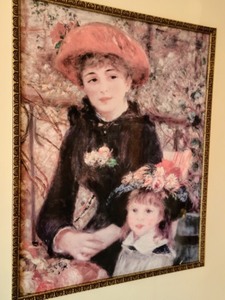 lot 131 image: Framed Vintage Style Print