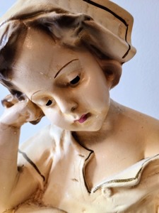 lot 134 image: Vintage Ceramic Statue