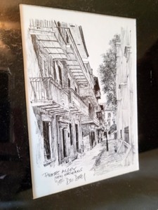 lot 138 image: Three Vintage Sketches by Don Davey