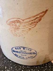 lot 161 image: Red Wing 4 Gallon Churn