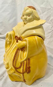lot 244 image: Redwing Pottery Monk Cookie Jar