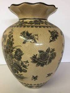 lot 348 image: Large Floral Vase