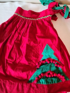 lot 186 image: Two Christmas Aprons
