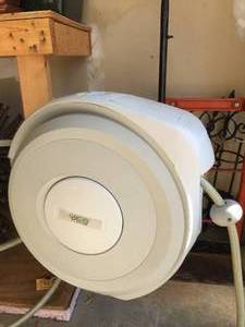lot 323 image: Garden Power Deck Mount Garden Sprayer Reel