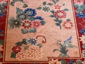 lot 7 image: Beautiful Floral Area Rug