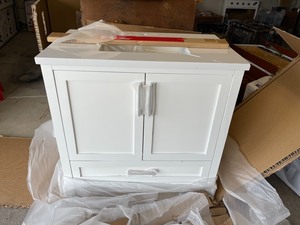 lot 12 image: OVE Decors Lourdes 36 Bath Vanity