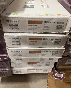 lot 23 image: Lifeproof Fresh Oak 8.7 in. W x 47.6 in. L Luxury Vinyl Plank Flooring (20.06 sq. ft.  case)