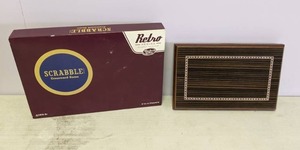 lot 101 image: Board Games Scrabble & Backgammon