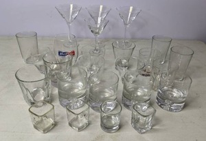 lot 79 image: Lot of 25 Bar Glasses